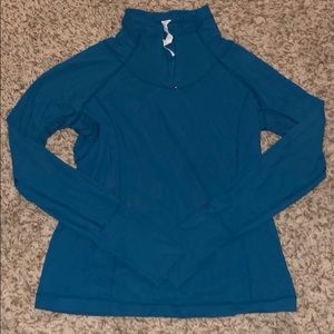 Blue Lululemon Light Quarter Zip